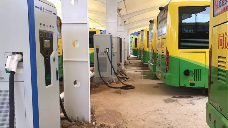 公交專用充電樁首次在瑞安投用
